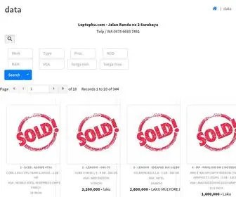 Leptopku.com(leptopku) Screenshot