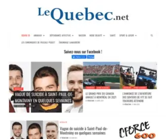 Lequebec.net(LeQuebec) Screenshot