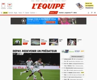 Lequipe.com(L'Équipe) Screenshot