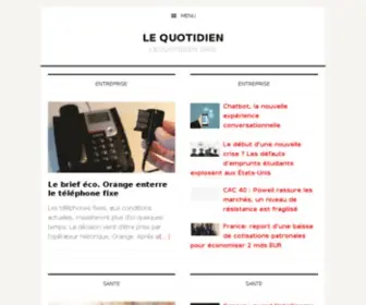 Lequotidien.org(Lequotidien) Screenshot