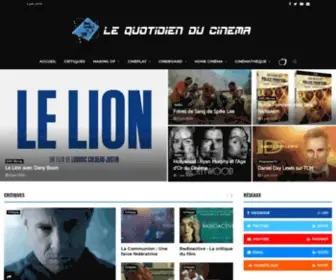 Lequotidienducinema.com(Le Quotidien du Cinéma) Screenshot