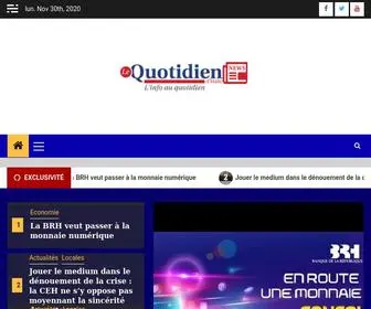 Lequotidiennews.org(Le Quotidien News) Screenshot