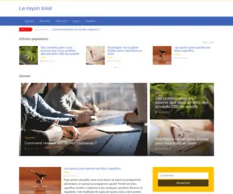 Lerayonloisir.com(Le Guide des loisirs en France) Screenshot