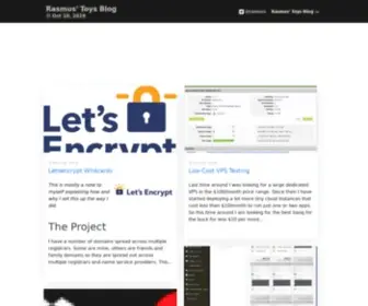 Lerdorf.com(Rasmus' Toys Blog) Screenshot