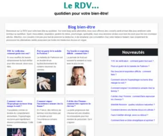 Lerdv.com(Blog santé & bien) Screenshot