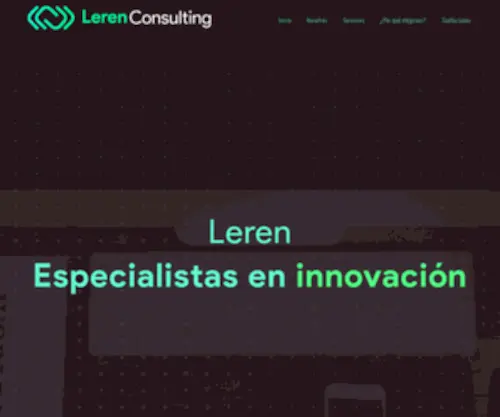 Leren.com.ar(Especialistas en innovación) Screenshot