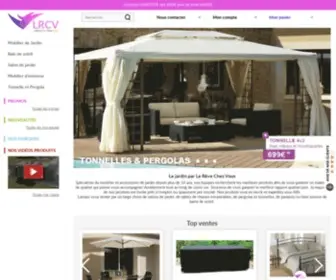 Lerevechezvous.com(Salon de jardin & mobilier extérieur design) Screenshot
