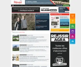 Lereveillozere.fr(Le RÃ©veil LozÃšre) Screenshot