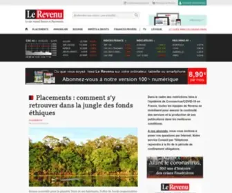 Lerevenu.com(Le Revenu) Screenshot