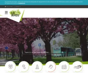 Lerheu.fr(Site officiel de la Ville de Le Rheu) Screenshot