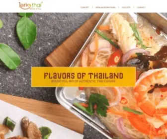 Lerkthai.com.sg(Thai Food Catering Service) Screenshot