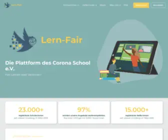 Lern-Fair.de(Bildungsgerechtigkeit für jedes Kind) Screenshot
