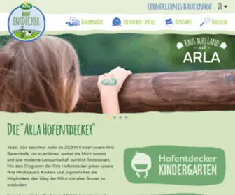 Lernen-Auf-Dem-Bauernhof.de(Arla Hofentdecker) Screenshot