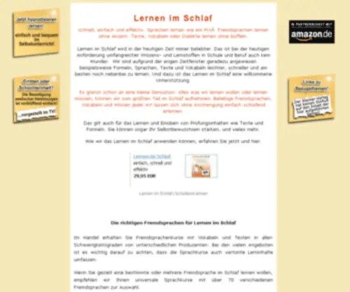 Lernen-IM-SChlaf.com(Lernen im Schlaf) Screenshot