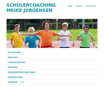 Lernlust-Juergensen.de(Schülercoaching Meike Jürgensen Home) Screenshot