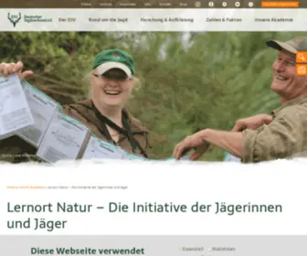 Lernort-Natur.de(Lernort Natur) Screenshot