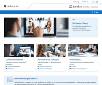 Lernsax.de(WebWeaver®) Screenshot