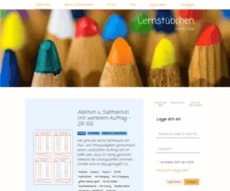 Lernstuebchen-Grundschule.de(Lernstübchen grundschule) Screenshot