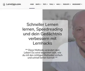 Lerntipp.com(Schneller Lernen lernen und erfolgreich werden) Screenshot