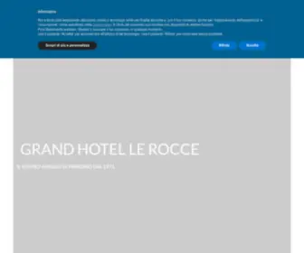 Lerocce.com(Grand Hotel Le Rocce) Screenshot