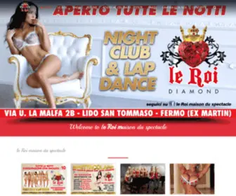 Leroimaisonduspectacle.com(Le Roi) Screenshot