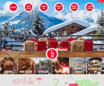 Lerouge-Verbier.com(Restaurant & Après) Screenshot