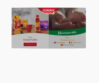 Leroux.com(Leroux Chicory) Screenshot