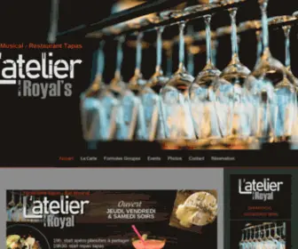 Leroyals.com(Restaurant Tapas) Screenshot