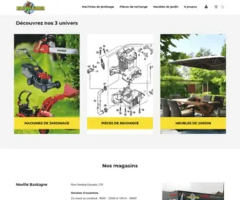 Leroygauthier.be(Tondeuse automatique pour vos jardin) Screenshot