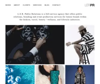 Lerpr.com(L.E.R. PR) Screenshot