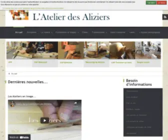 Les-Aliziers.fr(Les Aliziers) Screenshot