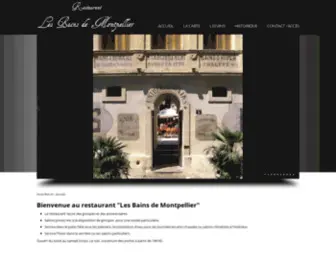 Les-Bains-DE-Montpellier.com(Les Bains DE Montpellier) Screenshot