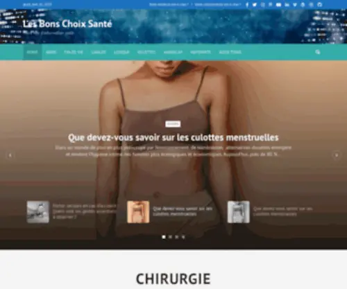 Les-Bons-Choix-Sante.fr(Les Bons Choix Santé) Screenshot