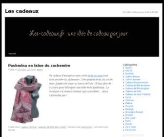 Les-Cadeaux.fr(Les cadeaux) Screenshot