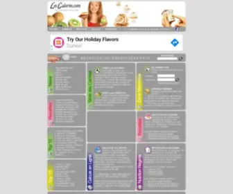 Les-Calories.com(Calculez les calories facilement) Screenshot