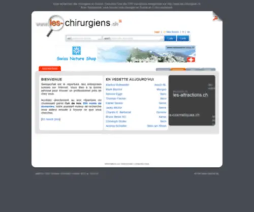 Les-Chirurgiens.ch(Les chirurgiens en Suisse) Screenshot