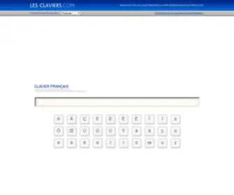 Les-Claviers.com(LES CLAVIERS) Screenshot