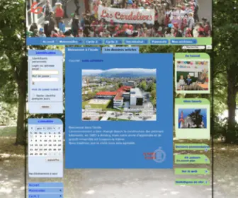 Les-Cordeliers.fr(Ecole Les Cordeliers Seynod) Screenshot