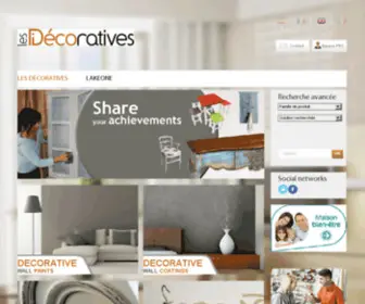 Les-Decoratives.com(Décoratives) Screenshot