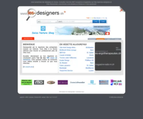 Les-Designers.ch(Les designers en Suisse) Screenshot