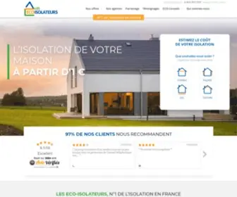 Les-Eco-Isolateurs.com(Les ECO) Screenshot