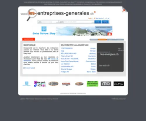 Les-Entreprises-Generales.ch(Les entreprises générales en Suisse) Screenshot
