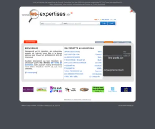 Les-Expertises.ch(Les expertises en Suisse) Screenshot