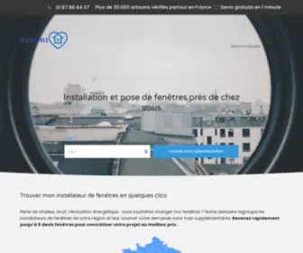 Les-Fenetres.fr(Installateurs de fenêtre pour pose et fabrication) Screenshot