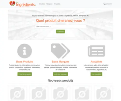 Les-Ingredients.fr(Les Ingredients) Screenshot