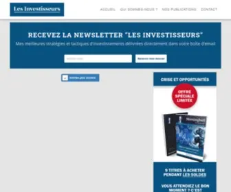Les-Investisseurs.com(Conseils pour investir en Bourse et Conseils d'investissement) Screenshot