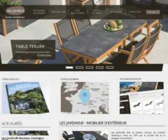 Les-Jardins-Mobilier.fr(Les Jardins®) Screenshot