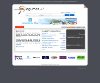 Les-Legumes.ch(Les légumes en Suisse) Screenshot