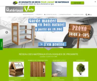 Les-Materiaux-Verts.com(▶) Screenshot