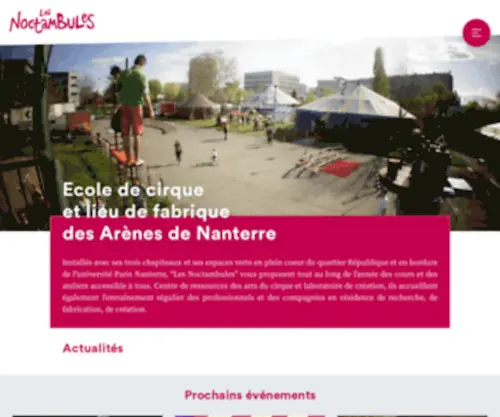 Les-Noctambules.com(Les Noctambules) Screenshot